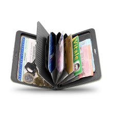 將圖片載入圖庫檢視器 Stockholm V2 Large RFID安全防盜鋁製錢包－Carbon 碳纖維
