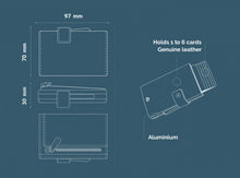 將圖片載入圖庫檢視器 Cascade Zipper Wallet SNAP RFID 安全防盜環扣真皮拉鍊三摺錢包
