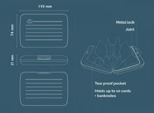 將圖片載入圖庫檢視器 Stockholm V2.1 RFID安全防盜碳纖維錢包
