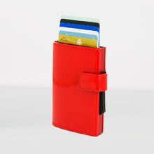 將圖片載入圖庫檢視器 Cascade Wallet SNAP RFID 安全防盜環扣真皮三摺錢包
