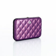 將圖片載入圖庫檢視器 Quilted Button RFID安全防盜菱格紋卡匣
