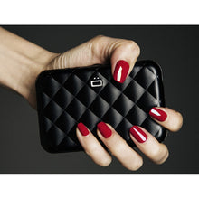 將圖片載入圖庫檢視器 Quilted Button RFID安全防盜菱格紋卡匣
