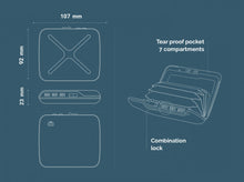 將圖片載入圖庫檢視器 Code Wallet RFID安全防盜密碼錢包

